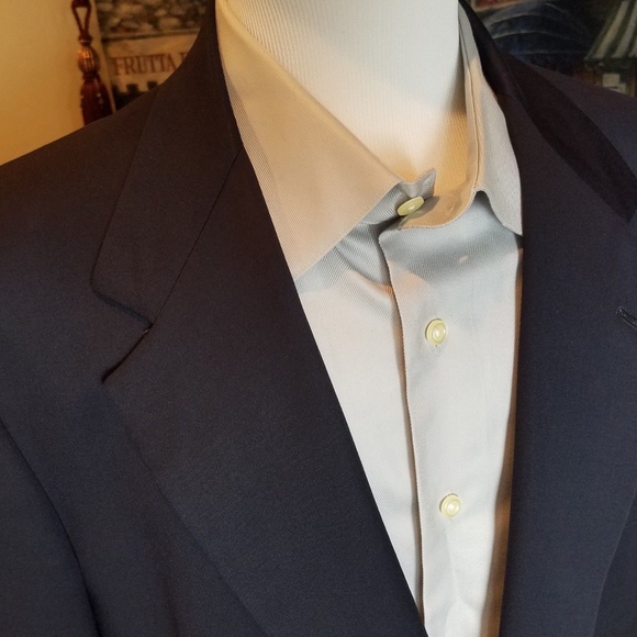 Hart Schaffner Marx Gold Trumpeter Blazer Navy - Picture 2 of 8